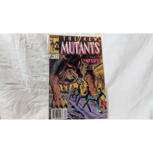 The New Mutants #82 (1989, Marvel) Guardian of the Netherworld –Newsstand/Direct - Picture 1 of 2